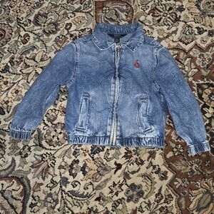 Toddler Boy Polo by Ralph Lauren Denim Jacket Size 3T